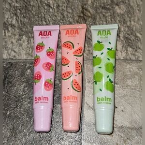 Balm Skin Rescue Trio - Strawberry, Watermelon & Apple 0.33fl Oz BNIB